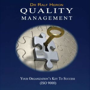 ISO 9000 quality management book cover by Dr. Ralf Heron